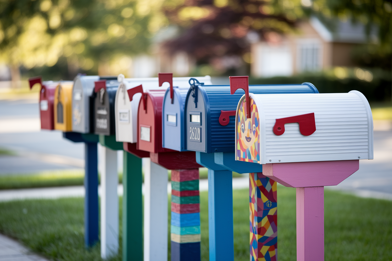Boite aux Lettres Originale : 10 Modèles Uniques pour Votre Entrée