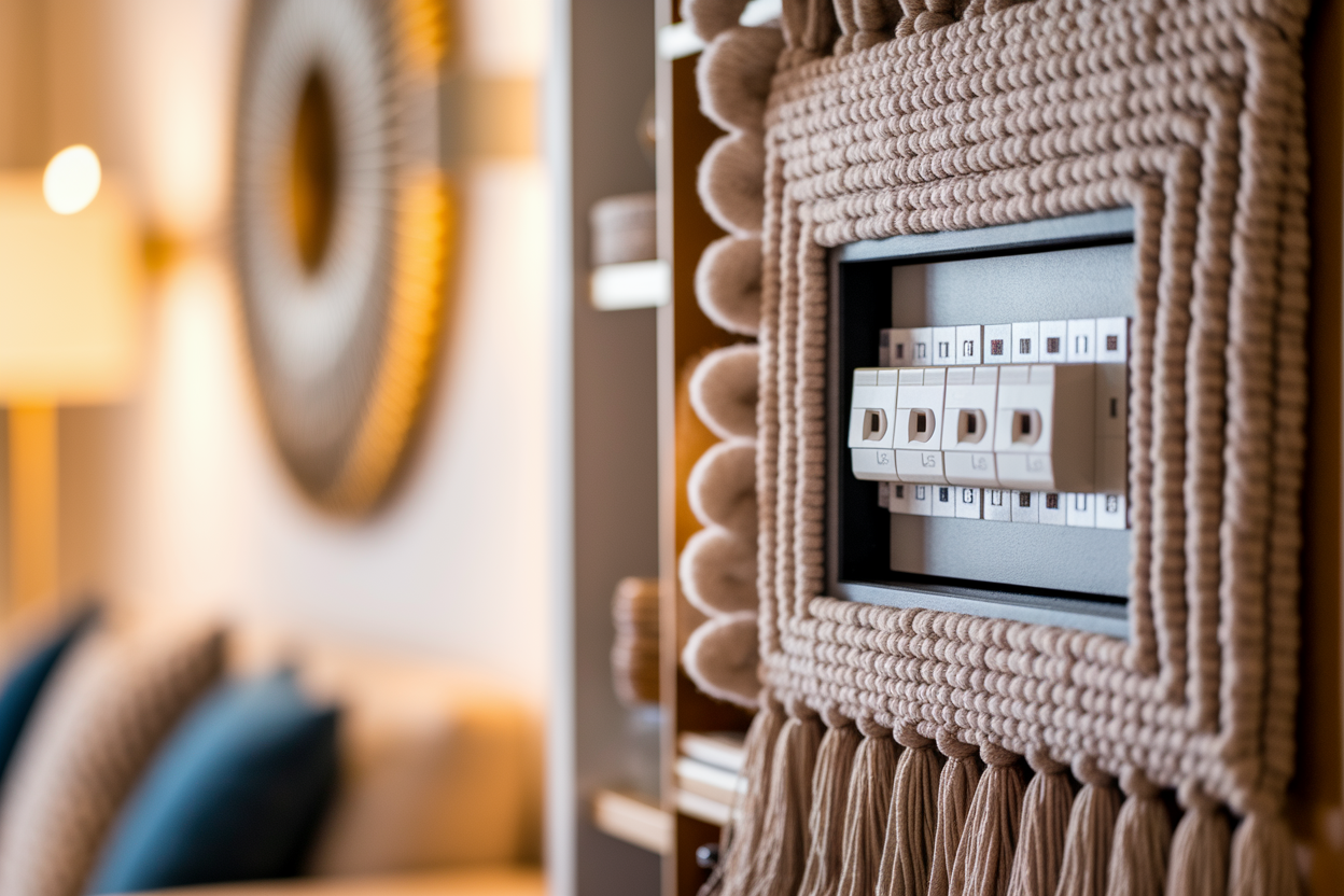 Comment Cacher un Tableau Électrique : 10 Solutions Esthétiques et Pratiques