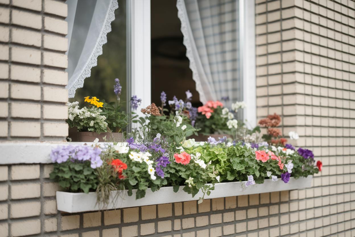 Décorer son Rebord de Fenêtre Extérieur : Idées et Astuces pour l'Embellir