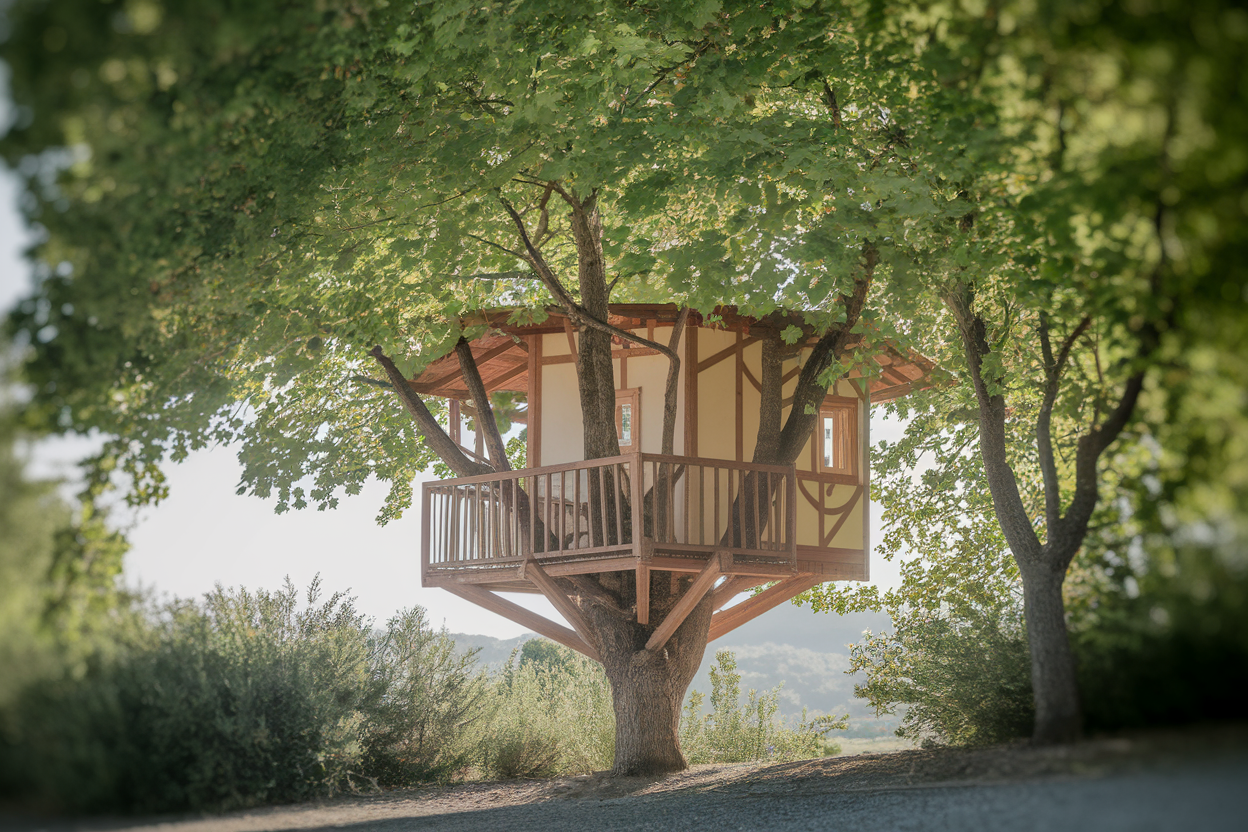 cabane-arbres-bois-balcon-provence