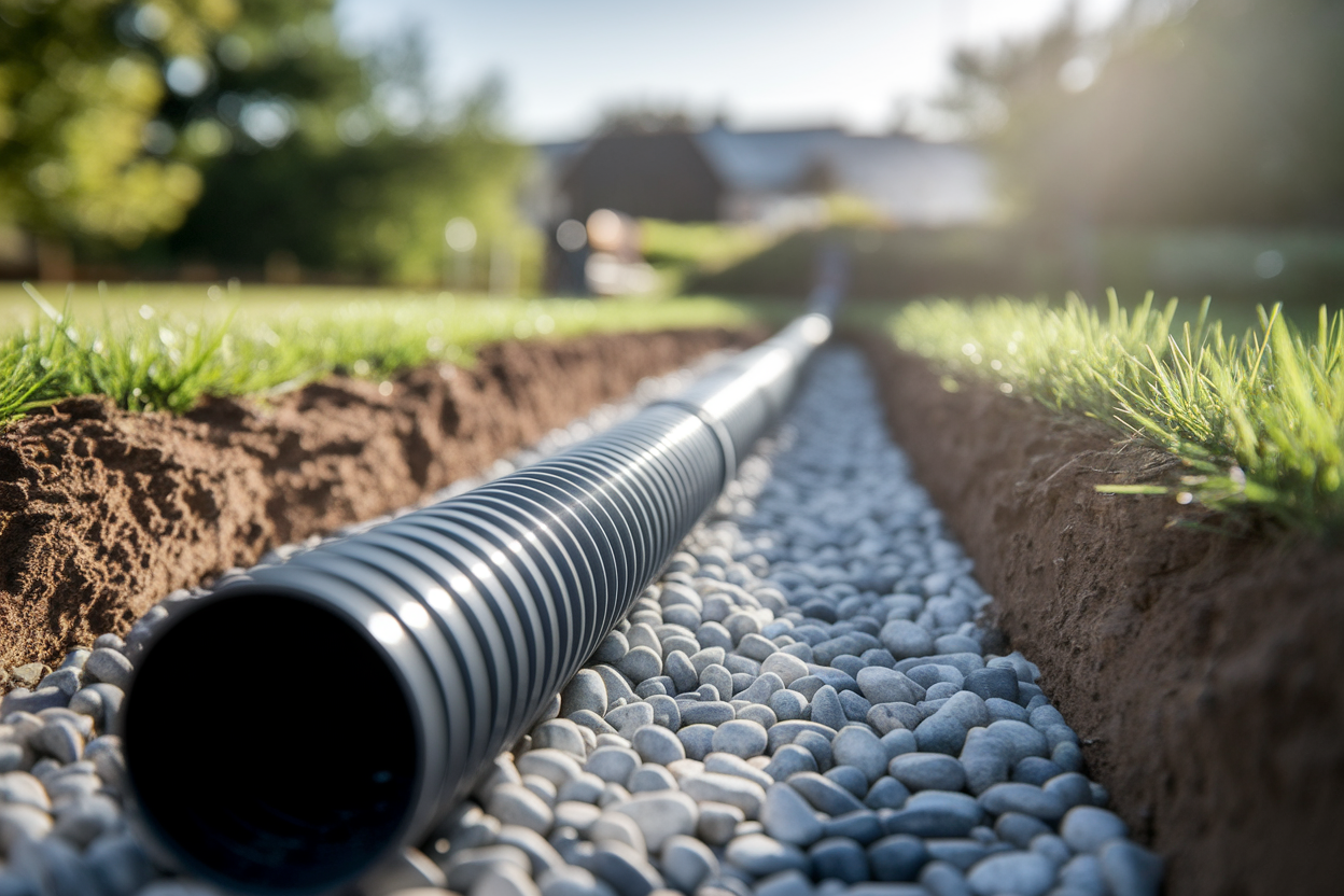 drainage-jardin-pvc-galets