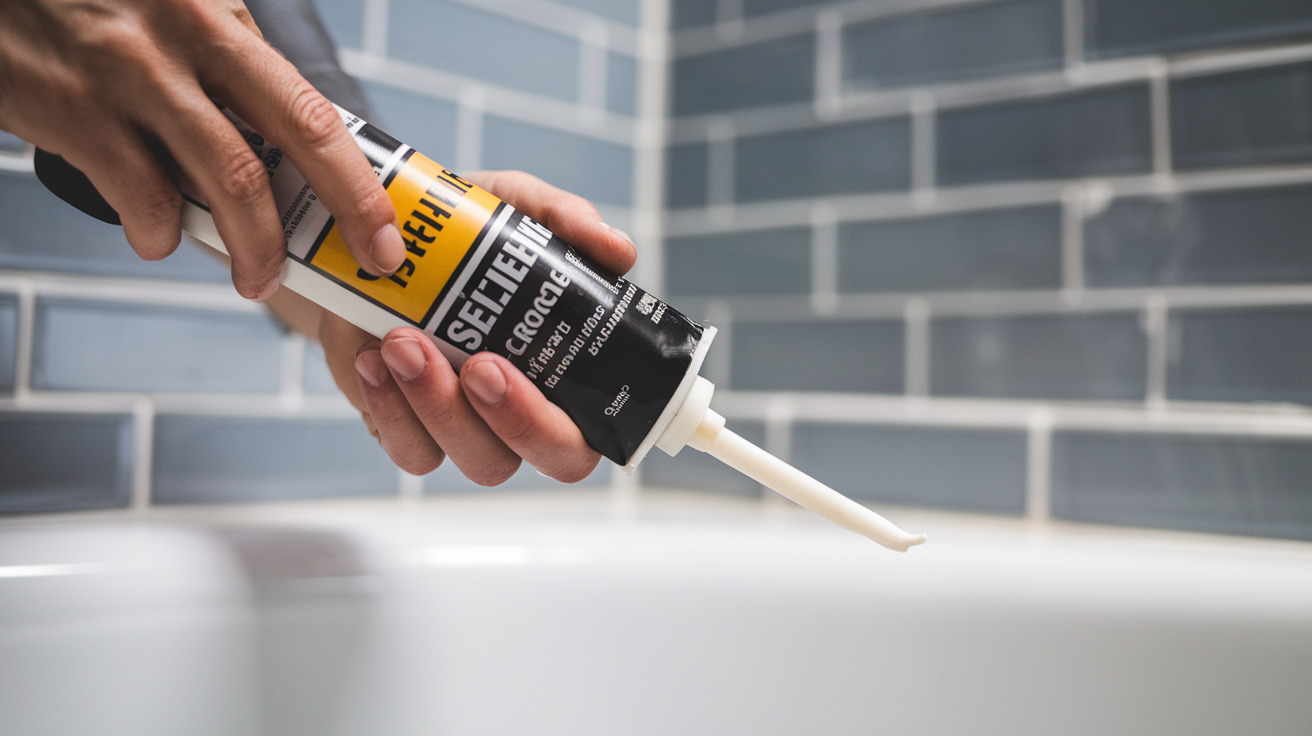 main-joint-silicone-baignoire-carrelage