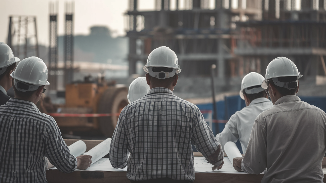 ouvriers-casques-plans-construction