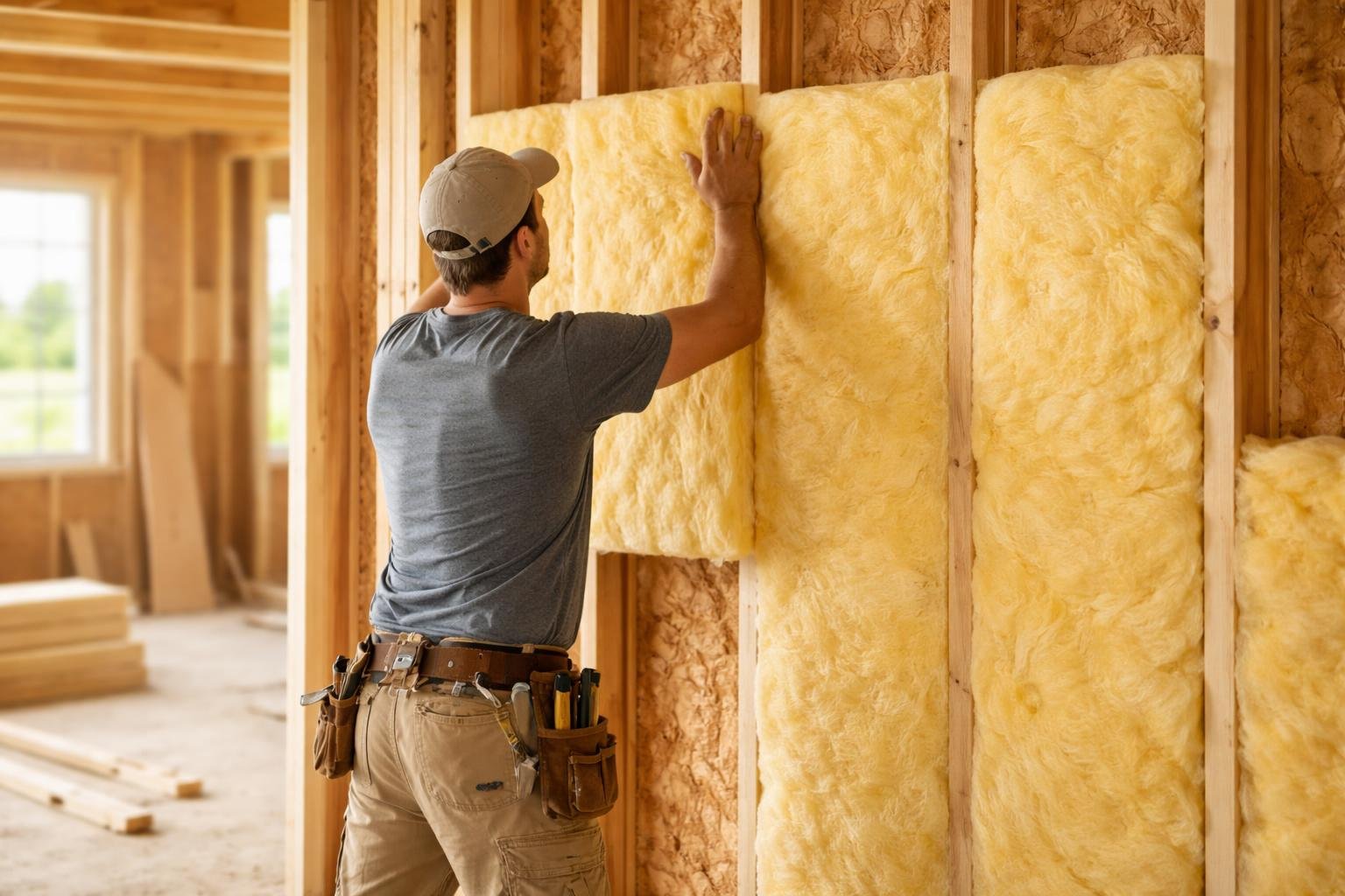artisan-dos-panneaux-isolants-mur-construction